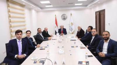 وزير التعليم يبحث سبل التعاون مع وفد جامعة سان أنطونيو في مورسيا (UCAM) بإسبانيا