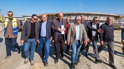 جولة تفقدية لرئيس اقتصادية قناة السويس بالقنطرة غرب لمتابعة مستجدات المشروعات والبنية التحتية