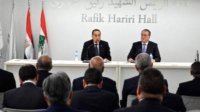 رئيس الوزراء: مصر تنظر إلى لبنان ليس فقط كشريك سياسي بل كشريك اقتصادي محوري واستراتيجي
