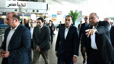 رئيس الوزراء يبدأ جولة تفقدية موسعة بمطار القاهرة الدولي