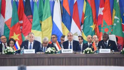 افتتاح أعمال المؤتمر الوزاري الثاني لمنتدى الشراكة الروسية-الأفريقية … ووزير الخارجية يلقي كلمة افتتاحية نيابة عن  رئيس الجمهورية