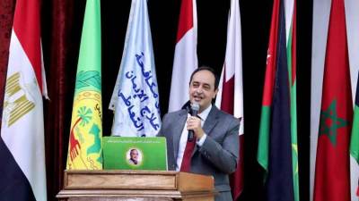 مدير صندوق مكافحة الإدمان يستعرض تداعيات مشكلة المخدرات على تحقيق أهداف التنمية المستدامة بالمنتدى العربي للشباب والبيئة