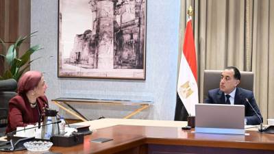 رئيس الوزراء يستقبل الدكتورة ياسمين فؤاد الأمينة التنفيذية لاتفاقية الأمم المتحدة لمكافحة التصحر
