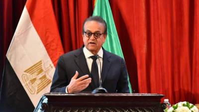 نائب رئيس مجلس الوزراء وزير الصحة يشهد احتفالية عيد العلم الـ22 بجامعة القاهرة