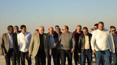 رئيس هيئة تنمية الصعيد يقوم بجولة تفقدية لمشروعات الهيئة بمنطقة وادي كركر بمحافظة أسوان