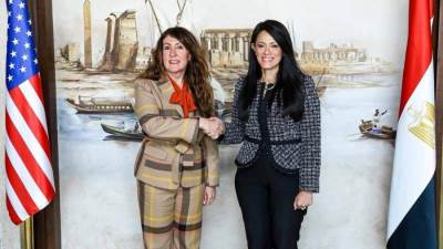 وزيرة التخطيط تستقبل سفيرة الولايات المتحدة الأمريكية بالقاهرة لمناقشة تطوير العلاقات الاقتصادية المشتركة