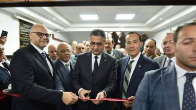 وزير التموين ومحافظ القليوبية يفتتحان مكتب السجل التجاري المميز بالغرفة التجارية ببنها لتعزيز جودة الخدمات للمواطنين