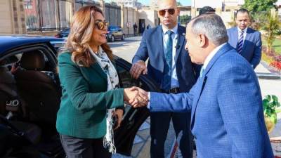  وزيرة التنمية المحلية و"محافظ بورسعيد" يتفقدان المرحلة الأولى من كورنيش بورسعيد السياحي بعد افتتاحه بتكلفة ٦٥ مليون جنيه