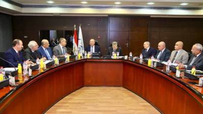 نائب رئيس مجلس الوزراء للتنمية الصناعية وزير الصناعة والنقل يترأس اجتماع الجمعية العامة العادية وغير العادية لشركة موانئ مصر البحرية