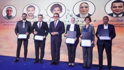 تكريم نخبة من قيادات وكوادر الرعاية الصحية المتميزة خلال احتفالية الصحة «أبطال الصحة.. يوم الوفاء 2025»