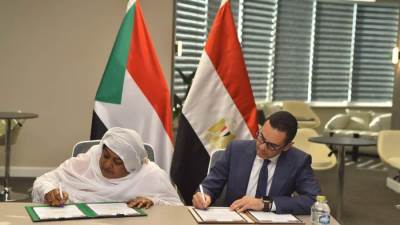 وزير الاستثمار ووزيرة الصناعة بالسودان يترأسان أعمال اجتماعات اللجنة التجارية والصناعية المصرية السودانية المشتركة