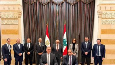 في إطار دورها كمركز إقليمي لتداول الغاز.. توقيع مُذكرة تفاهم بين مصر ولبنان لإمداد محطة دير عمار بالغاز الطبيعي