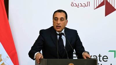 رئيس الوزراء يلقي كلمة خلال فعاليات افتتاح المستشفى الجامعي بجامعة الجيزة الجديدة