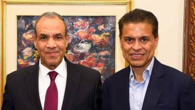 وزير الخارجية يلتقي الإعلامي الأمريكي "فريد زكريا"