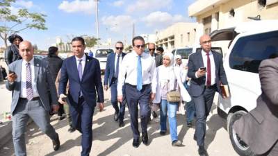  وزير الصحة يتفقد مستشفى 6 أكتوبر المركزي ويوجه باستكمال أعمال التطوير في كافة الأقسام