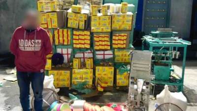 ضبط نحو 7 ملايين قطعة ألعاب نارية مختلفة قبل ترويجهم بالإسكندرية