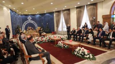 محافظ القاهرة يؤكد روح الوحدة الوطنية خلال تهنئته البابا تواضروس الثاني بعيد الميلاد