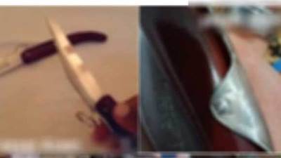 ضبط أحد الأشخاص لإدارته صفحة بمواقع التواصل الاجتماعي للترويج لبيع الأسلحة البيضاء