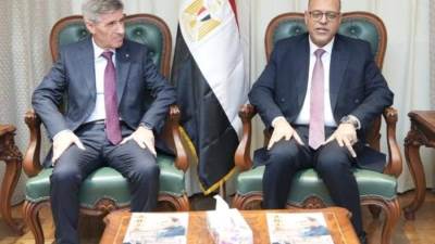 وزير العمل يستقبل وفد نقابة العاملين بالبترول بتركيا لتعزيز التعاون والتواصل النقابي