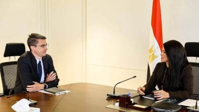  «المشاط» تناقش تطور إطار الشراكة مع البنك وتعزيز التعاون الفني والمالي مع الوزارات المختلفة في إطار أولويات «السردية الوطنية للتنمية الشاملة»