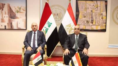 وزير العدل يستقبل وفدًا عراقيًا لبحث الاستفادة من أنظمة التفتيش القضائي والحوكمة القضائية