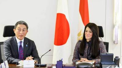 وزيرة التخطيط والتعاون الدولي تستقبل وفدًا رفيع المستوى من البرلمان الياباني في أول زيارة رسمية منذ 7 سنوت