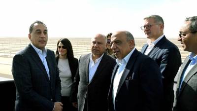 رئيس الوزراء يفتتح المرحلة الأولى من مشروع "أوبيليسك لتوليد الكهرباء من الطاقة الشمسية" بنجع حمادي