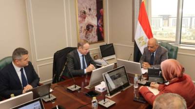  وزير الكهرباء يبحث مع شركة أكوا باور السعودية تعزيز التعاون والشراكة في مجالات الطاقة المتجددة ودعم الشبكة الموحدة