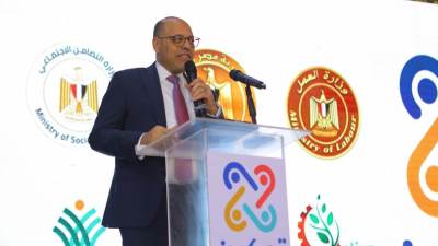 وزير العمل يشارك في تدشين مبادرة "تمكين" بمحافظة الأقصر