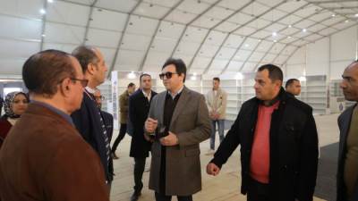 وزير الثقافة يتفقد الاستعدادات النهائية لانطلاق الدورة الـ57 لمعرض القاهرة الدولي للكتاب