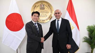  وزير التربية والتعليم يبحث مع نظيره الياباني آفاق جديدة للتعاون التعليمي