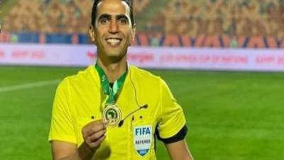 المغربي جلال جيد حكما لمباراة مصر ونيجيريا بأمم إفريقيا