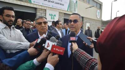 وزير الاستثمار والتجارة الخارجية ومحافظ الدقهلية يعقدان لقاءً صحفيًا عقب جولتهما في المنطقة الاستثمارية بمدينة ميت غمر