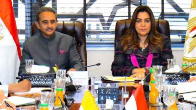  وزيرة التنمية تلتقي نظيرها الهندي لبحث تعزيز التعاون البيئي بين البلدين