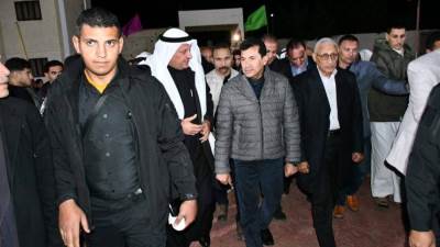 وزير الرياضة ومحافظ شمال سيناء يفتتحان أعمال تطوير الملعب الخماسي بمركز شباب الخربة والملعب القانوني بمركز شباب قاطية