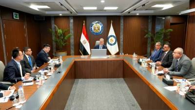وزير البترول والثروة المعدنية يبحث مع "شينج فا" الصينية آفاق الاستثمار في التعدين والصناعات المصاحبة