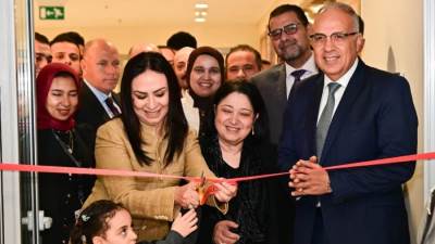 وزير الموارد المائية ووزيرة التضامن يفتتحان "مركز استقبال أبناء وبنات العاملين بوزارة الموارد المائية والري بالعاصمة الجديدة"