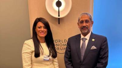 “المشاط” تلتقي الرئيس الجديد للمصرف العربي للتنمية الاقتصادية في أفريقيا لبحث سبل تعزيز العلاقات المشتركة