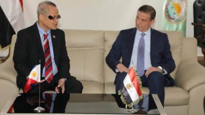 وزير الزراعة يبحث مع وفد فلبيني رفيع المستوى نفاذ المنتجات المصرية للأسواق الآسيوية