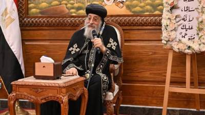 البابا تواضروس يشكر الرئيس السيسي للاطمئنان على صحته عقب إجراء جراحة ناجحة في الكلى بالنمسا