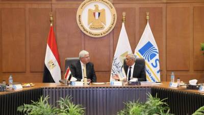 وزير التعليم العالي يترأس اجتماع مجلس إدارة هيئة تمويل العلوم والتكنولوجيا والابتكار