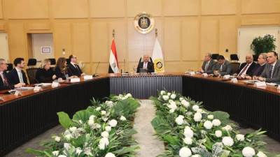 مجلس الوزراء للتنمية الصناعية وزير الصناعة والنقل يلتقي سفير النمسا بالقاهرة