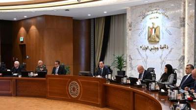مجلس الوزراء يوافق على 7 قرارات خلال اجتماعه الأسبوعى