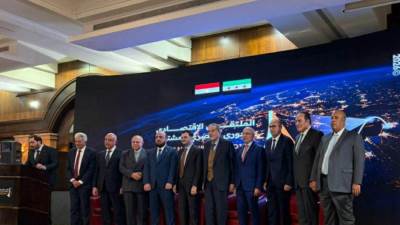 وفد اقتصادى سورى يزور غرفة القاهرة لبحث آفاق تعاون جديدة فى قطاع مواد البناء