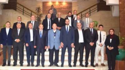 الغرفة التجارية للقاهرة تبحث تعزيز التعاون مع وفد سوري في قطاع مواد البناء