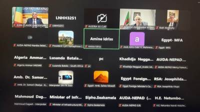 وزير الخارجية يشارك في الاجتماع الافتراضي للمبادرة الرئاسية لرواد البنية التحتية ويؤكد الدور المصري في دعم مشروعات الربط الإقليمي والتنمية القارية