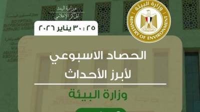 أبرز أنشطة وزارة التنمية المحلية خلال الفترة من 23 حتى 30 يناير