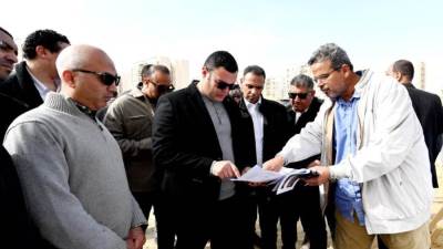 "الشربيني" يتجول بمواقع وحدات المبادرة الرئاسية "سكن لكل المصريين"  وديارنا" للإسكان المتوسط