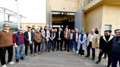 وزير الإسكان يتفقد مشروع رفع كفاءة محطة تنقية مياه الشرب بمدينة الشيخ زايد
