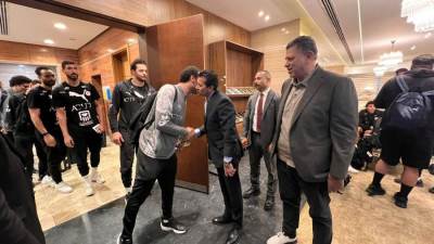 وزير الرياضة يستقبل بعثة منتخب مصر لكرة اليد بعد التتويج ببطولة أفريقيا في رواندا